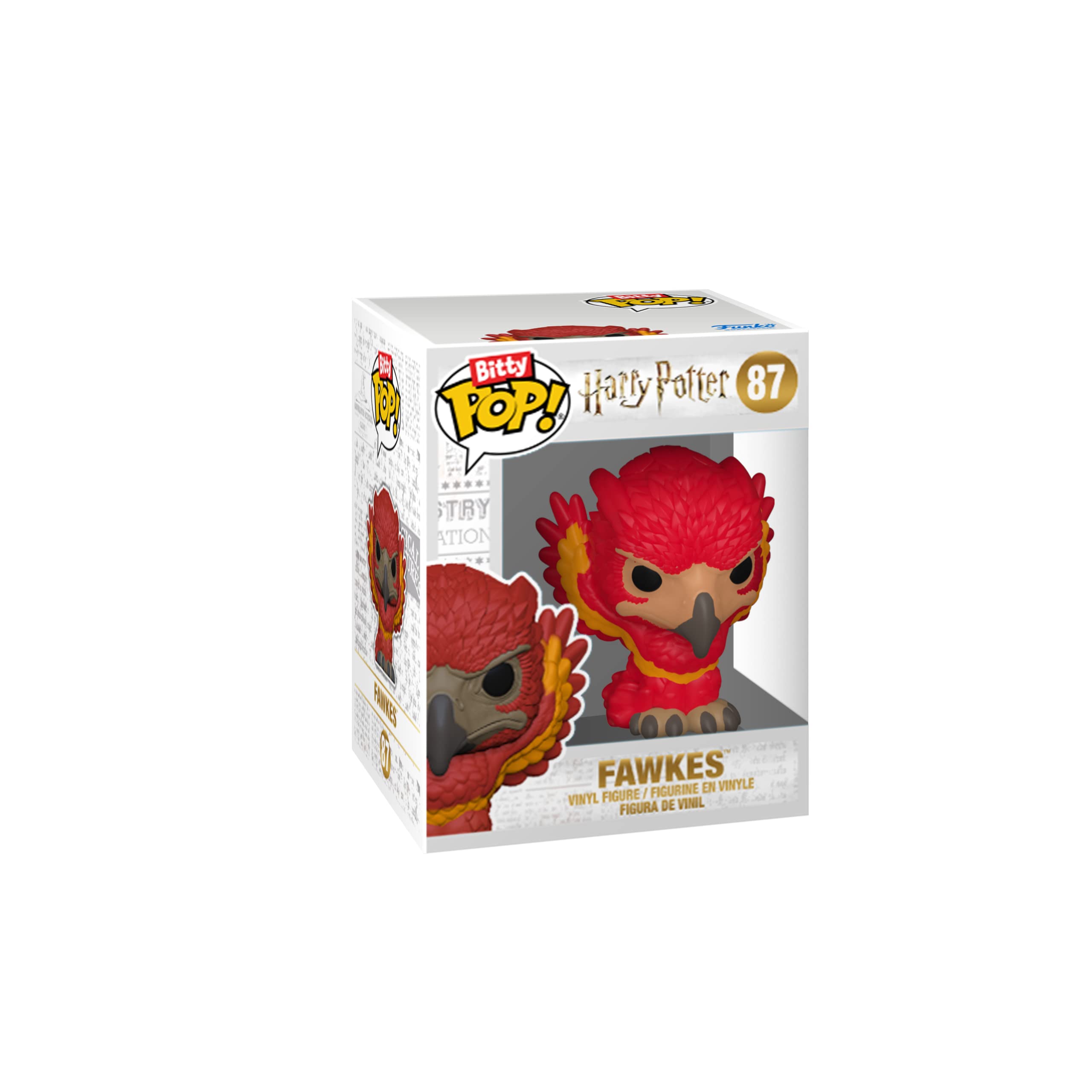 Funko Bitty POP! HP - Voldemort, 4-Pack - Lord Voldemort, Draco Malfoy (Quidditch), Bellatrix Lestrange and A Surprise Mystery Mini Figure - 0.9 Inch (2.2 Cm) - Harry Potter Collectable - Gift Idea - Image 14