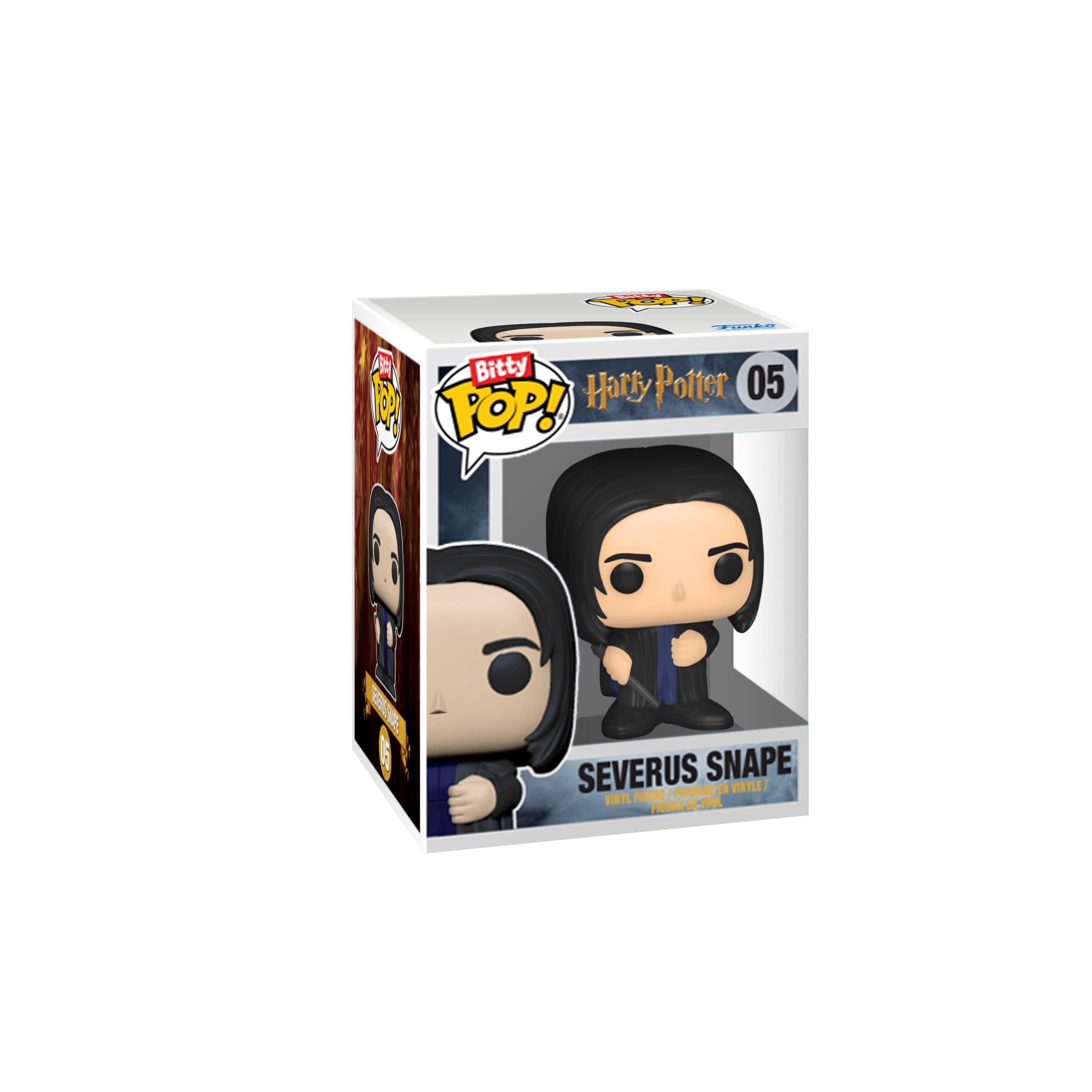 Funko Bitty POP! HP - Voldemort, 4-Pack - Lord Voldemort, Draco Malfoy (Quidditch), Bellatrix Lestrange and A Surprise Mystery Mini Figure - 0.9 Inch (2.2 Cm) - Harry Potter Collectable - Gift Idea - Image 16