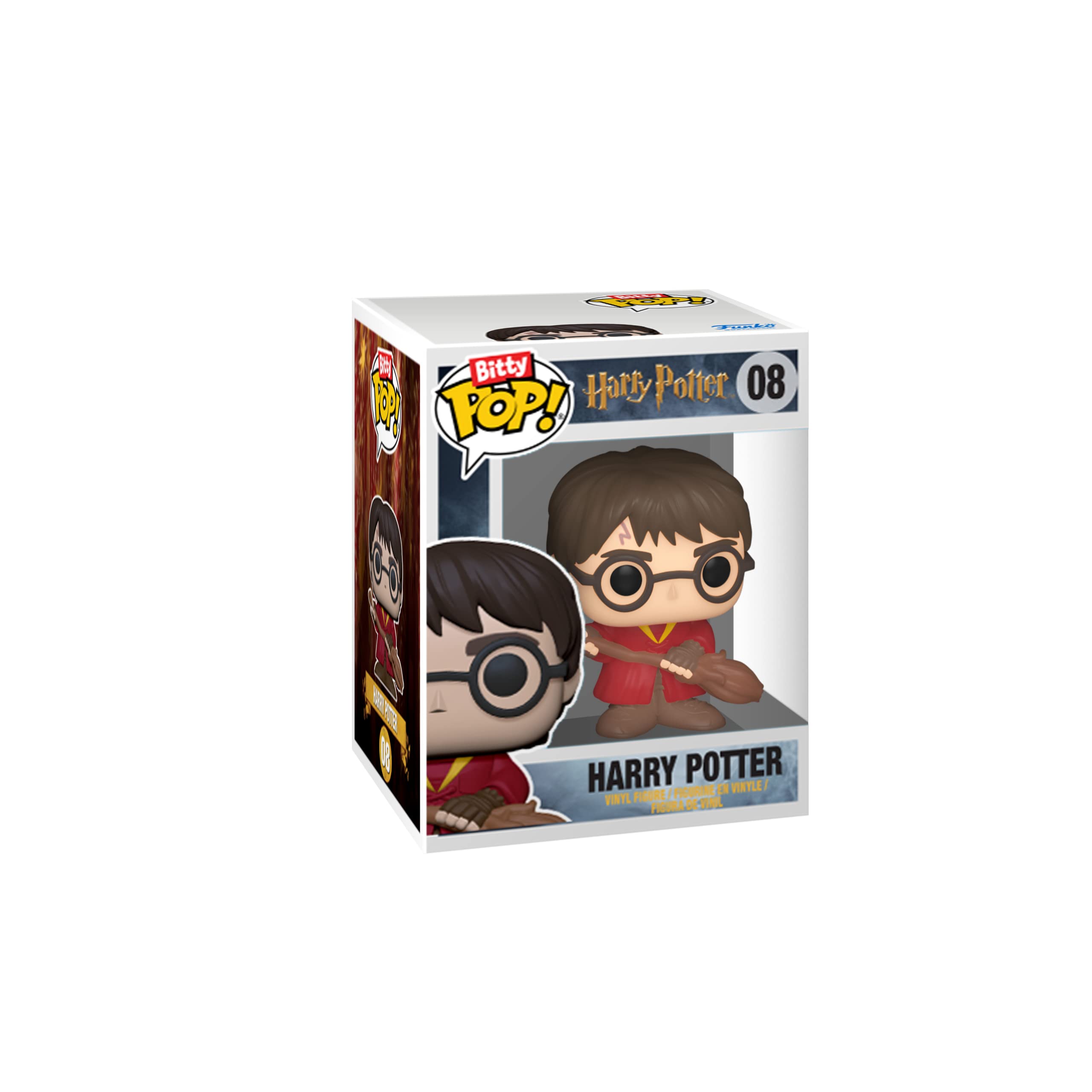 Funko Bitty POP! HP - Voldemort, 4-Pack - Lord Voldemort, Draco Malfoy (Quidditch), Bellatrix Lestrange and A Surprise Mystery Mini Figure - 0.9 Inch (2.2 Cm) - Harry Potter Collectable - Gift Idea - Image 19