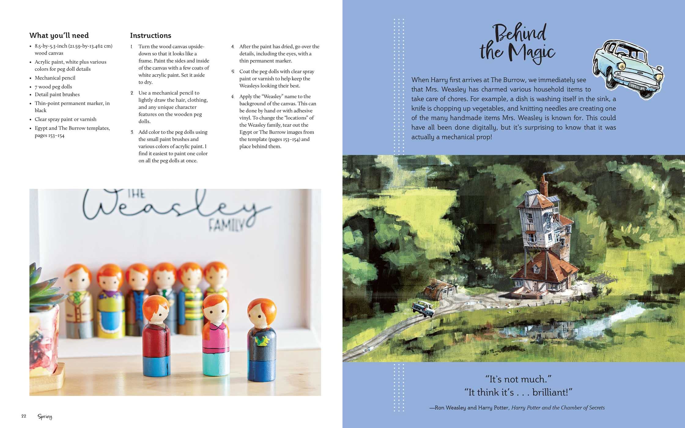 Harry Potter: Homemade: An Official Book of Enchanting Crafts, Activities, and Recipes for Every Season - Image 5