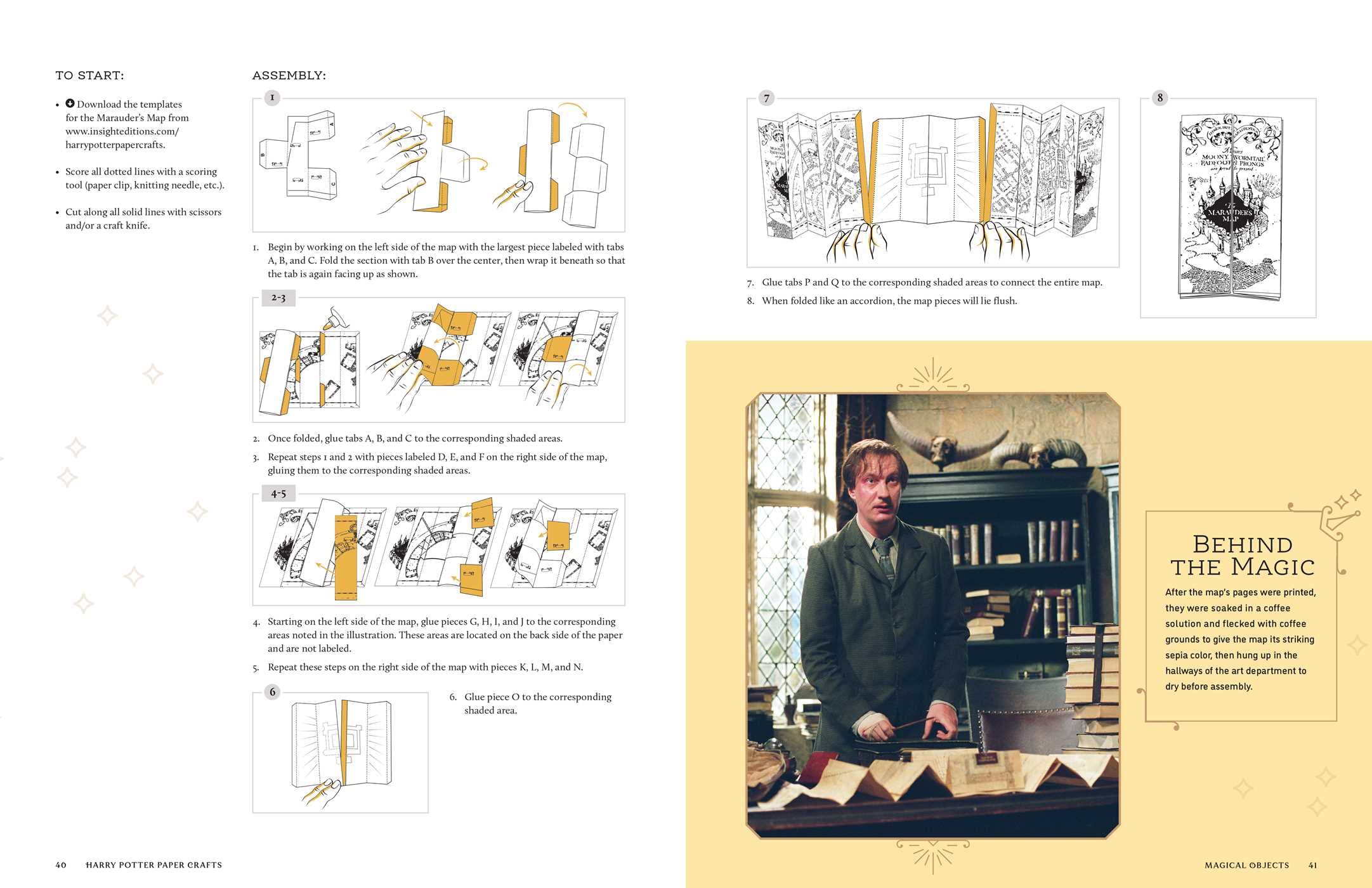 Harry Potter: Magical Paper Crafts: 24 Official Creations Inspired by the Wizarding World (Reinhart Studios) - Image 7