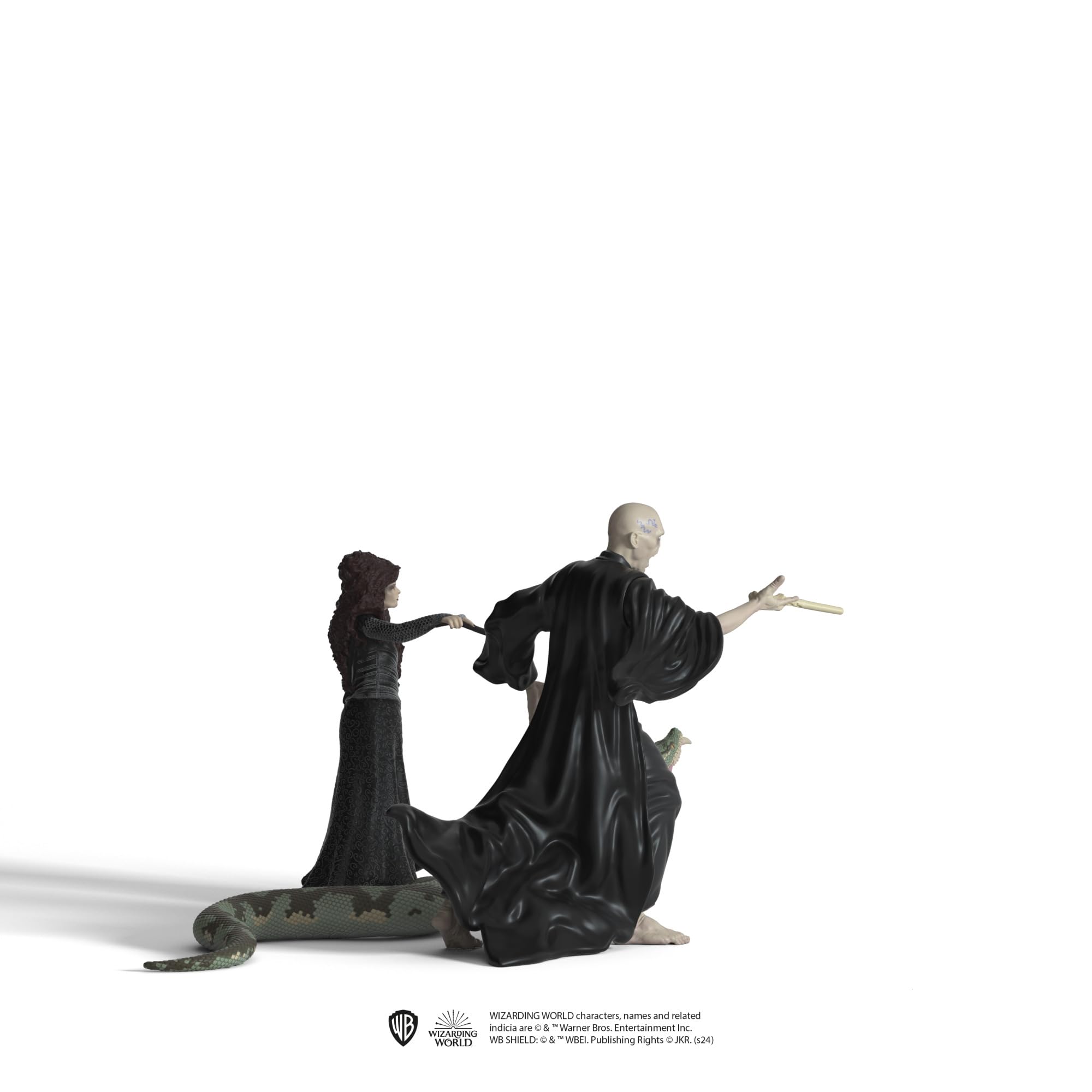 Schleich Harry Potter - 3PC Voldemort, Bellatrix Lestrange and Nagini Figurines - Harry Potter Set - Wizarding World Collectible Figures for Kids and Adults - Ages 6+ | 42684 - Image 5