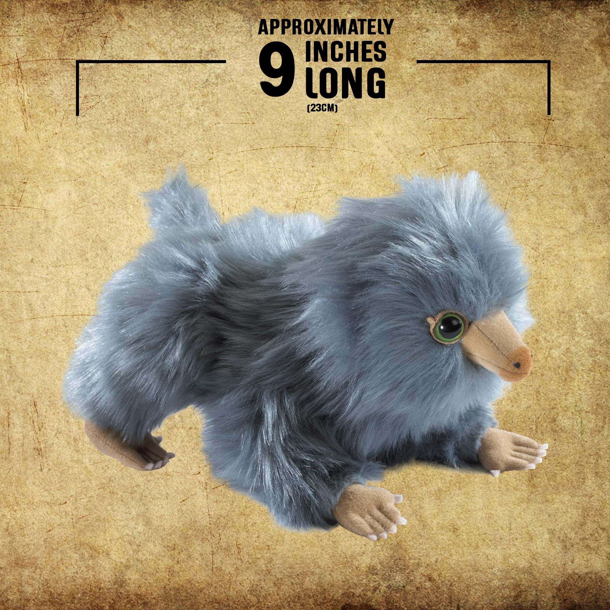 The Noble Collection Fantastic Beasts Baby Niffler Plush - Gray - Image 4